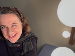 Susan Werner looking into the camera